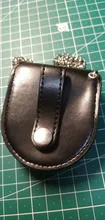 Funda trasera para Reloj clásico de bolsillo para hombre, estuche de almacenamiento, bolsita monedero, bolso con cadena