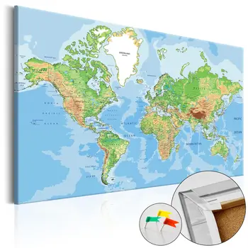 

Pictures of Cork-World Geography [Cork Map] - 90x60 cm