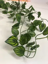 Vid Artificial reptil lagarto terrario decoración camaleones subir resto plantas hojas