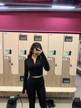 2020 de las mujeres de invierno de 2 piezas conjunto de manga larga Tops leggins y camiseta pantalones conjunto Bodycon Deporte Fitness chándal