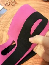 Vendaje de adelgazamiento Facial elástico para mujer, moldeador de cara con línea en V, cinturón de elevación de mejillas para Barbilla, Correa antiarrugas para el cuidado Facial, herramientas delgadas