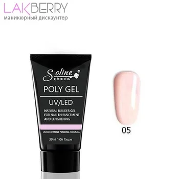 

Soline Charms, Акригель (POLYGEL) №05, Nude, 30 мл ПОЛИГЕЛЬ (Акригель)
