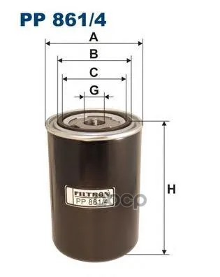 Фильтр Топливный Pp861/4 Filtron арт. PP861/4