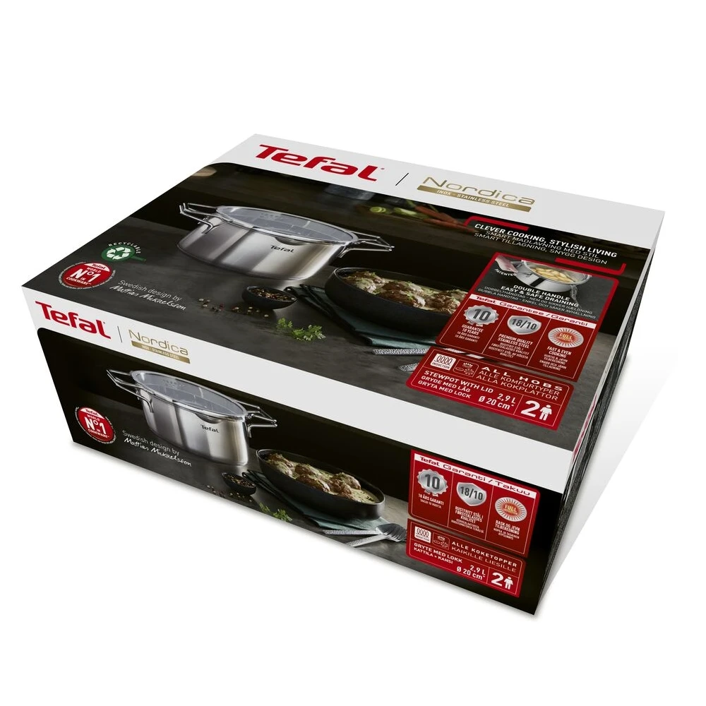 Casserole Tefal Nordica h8524435 3 L h852443 h85244 h8524 h