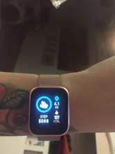 Reloj inteligente deportivo para hombre y mujer, pulsera con control del ritmo cardíaco, conexión para Android, 2020