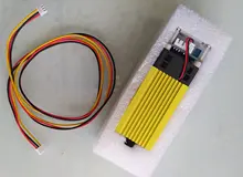 Cabezal láser Enfoque Ajustable de acero inoxidable, herramienta de grabado ultra rápido, tecnología de punto comprimido, 450nm, 40W, versión Profesional