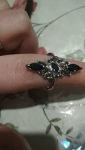 Clásico de moda de anillo de boda azul exquisito anillo de circón para mujer 2020 nueva moda joyería de la boda de regalo de Año Nuevo