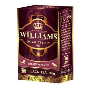 

Tea Williams "Royal Ceylon", Black, 100 gr
