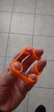 Pinza de mano de silicona expansor de dedo, ejercitador de fuerza de muñeca, bandas de resistencia del deportista para Fitness