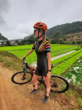 2020Camiseta de manga corta de triatlón para mujer, conjunto de Ropa de Ciclismo, mono Go Maillot de ciclismo de triatlón para mujer Trajes de ciclismo para mujer Monos de ciclismo para mujer Envío gratis maillot mujer