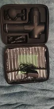 Pistola de masaje de alta frecuencia para relajación muscular, masajeador eléctrico con bolsa portátil, pistola de terapia para fitness
