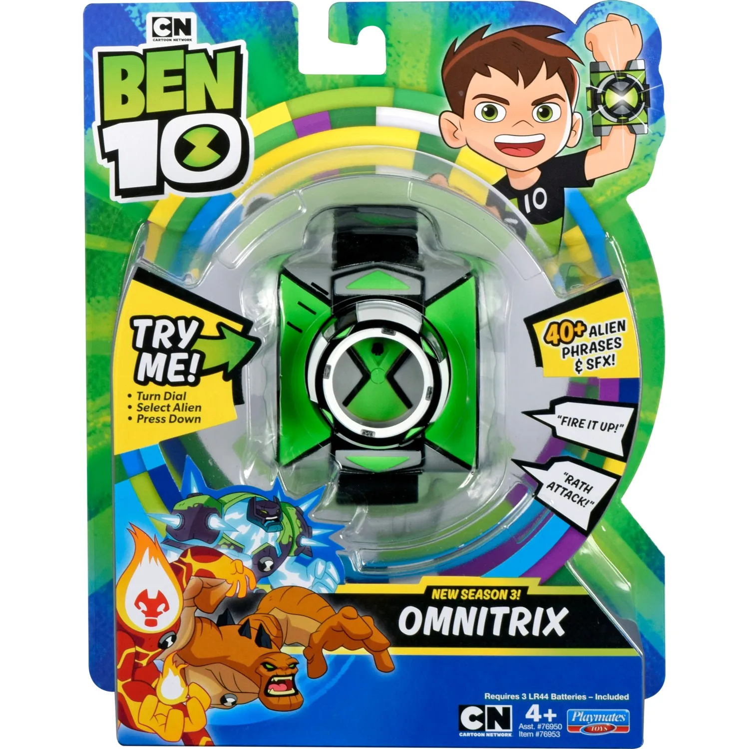 Оригинальный BEN 10 Omnitrix часы S3-76953 световой Ben10 игрушечные ребенка | Игрушки и хобби