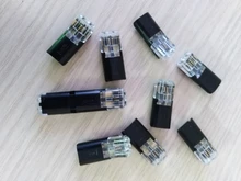 Conector de Cable de empalme rápido Tipo I/T, 1pin, 2 pines, para terminales de crimpado, tira LED de cableado, Cable de Audio para coche, 5/10 Uds.