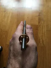 Varilla trapezoidal para impresora 3D, rosca de tornillo de plomo de 8 mm, de Lead de 1 mm, rodamiento con tuerca de latón, de 100, 200, 300, 400, 500 o 600 mm, modelo THSL-300-8D