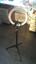 Photography-Lighting Tripod-Stand Phone-Lamp Camera Selfie-Ring-Light Youtube-Set Circle Led
