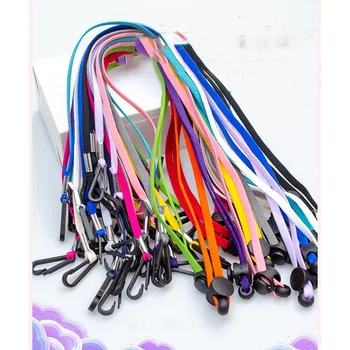 

Lanyard for necklace Cord Rainbows Cord Elastic Band Colorful Windproof Rope