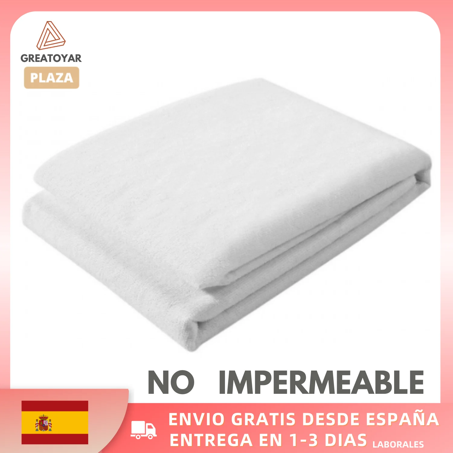 GREATOYAR Protector de Colchón, Cubre Colchón Ajustable, Rizo, Impermeable,  Transpirable, Polyester o Algodón, Todas Las Medidas, para Cama  90/105/135/150/180 cm x 190/200 cm - AliExpress