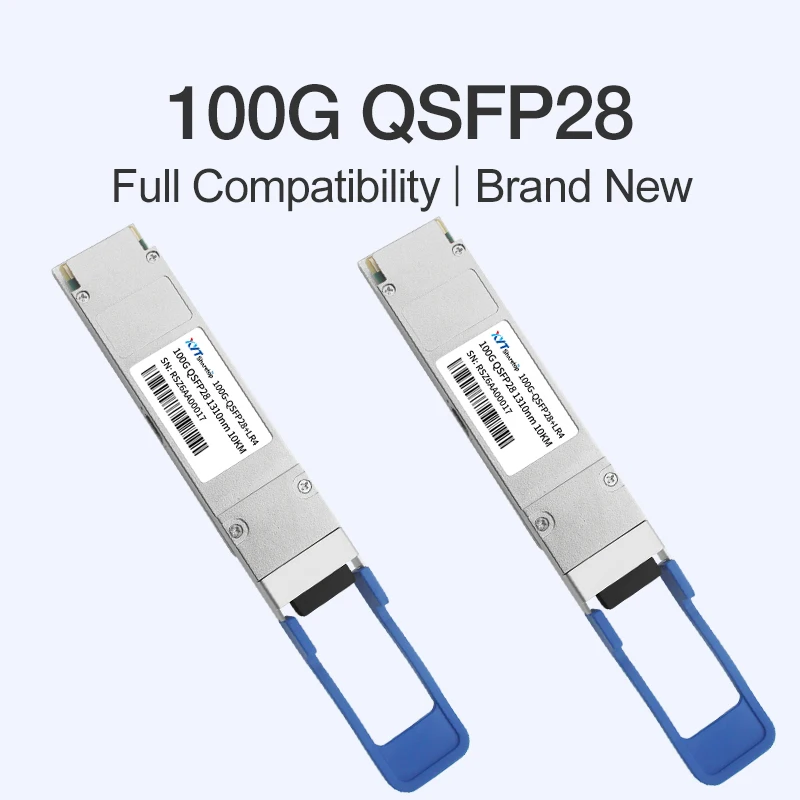 Sharetop 100G Одномодовый Оптический приемопередатчик QSFP28-100G-LR4 1310nm LC порт 10 км совместим с Cisco huawei H3C коммутатор