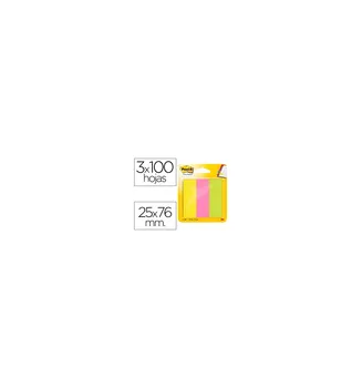 

Adhesive notepad remove and POST-IT 671/3 MININOTAS pink/Green/NEON yellow