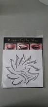 Stencils Sticker Templates Eyeshadow Eye-Makeup Eyebrow 12-Styles 24pcs Easy-To-Use