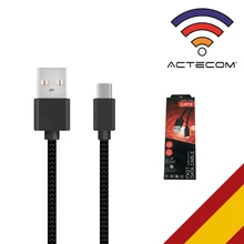 ACTECOM Micro USB Cable Micro Usb Varios colores con varios modelos micro usb PROTECCIÓN Smartphone MP3 Tablet PC Nylon Cargador