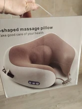 Masajeador eléctrico de cuello en forma de U, almohada multifuncional, portátil, para hombros, cervicales, para hogar y coche al aire libre, masaje relajante