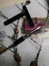 Espátula acrílica para uñas, herramienta de manicura, extensión de Gel UV, pincel para pintar Flores, 1 unidad