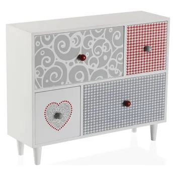 

Jewelry box Kamira Wood 4 drawers