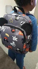 Mochila de moda de Disney para niños y niñas, morral Escolar de Mickey Mouse para guardería, morral de viaje pequeño de 3 a 6 años