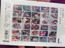 30 hojas/juego de postales Retro de Navidad, tarjetas de felicitación y deseos, tarjeta de regalo de cumpleaños