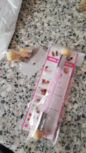 STZ-Juego de pinceles para uñas con degradado, brochas para manicura, Gel acrílico, purpurina, herramientas de punteo, n. ° 945-1