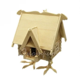 

Casket izbushka on chicken legs