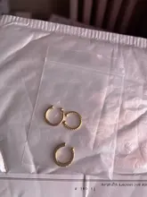 Pendientes de Clip de oro de diseño Simple para mujer, aretes de Clip de oro sin perforación, Puck Rock, Vintage, oreja de cartílago falso, regalo de joyería