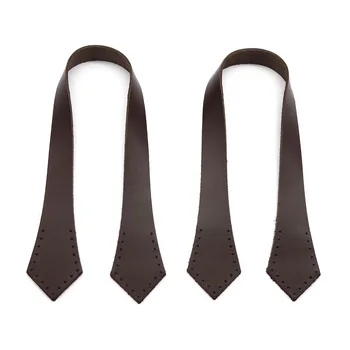 

1222 handles for 55*5,2 cm bag, pack. 2 pcs, 100% leather (dark brown)