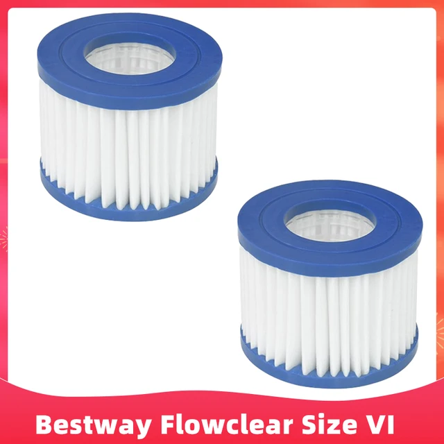 Swimming Pool Filter For Bestway Flowclear Size Vi Replacement
