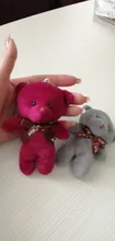 Stuffed Animal Key-Chain Plush-Toy-10cm Gift Height with 3colors-Dog Quality Kids