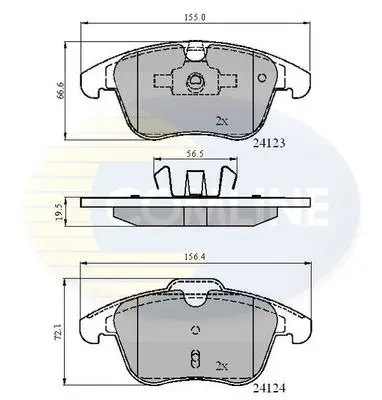 Колодки тормозные передние FRD GALAXY 2.0/2.2TDCI 10 /S MAX 2.0/|Тормозной цилиндр| |