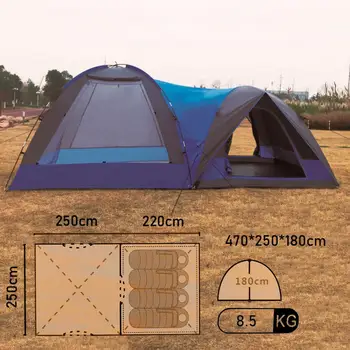 

4-х местная палатка c тамбуром MIMIR ART-1600