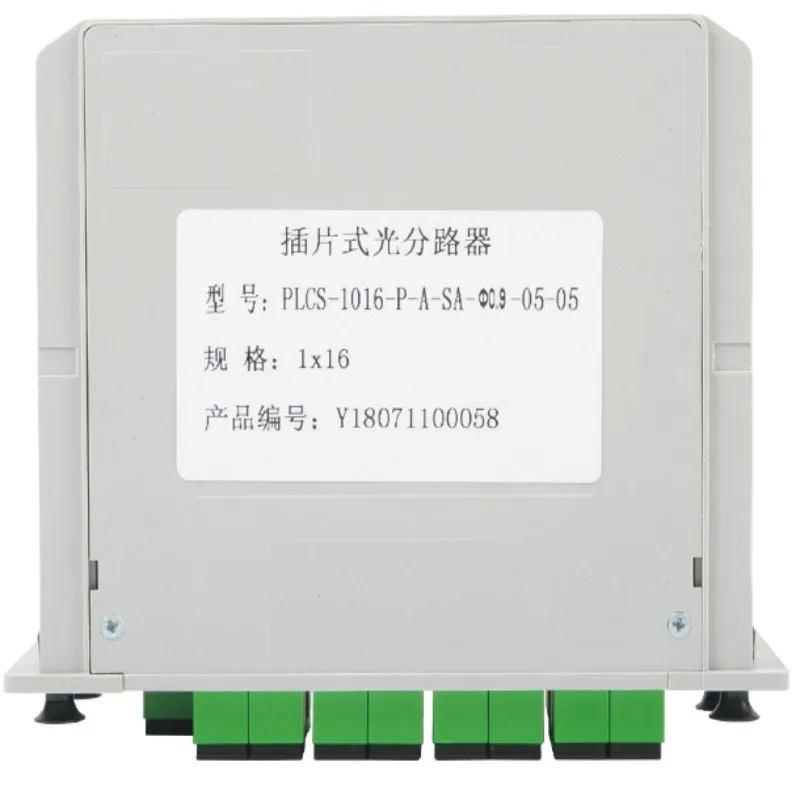 10 шт. сплиттер волоконный волновод-тип Sc Apc FTTH с 1X8 1/16 SC/APC/UPC PLC плоский