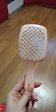 Massage Comb Hairdressing-Tool Hair-Brush Salon Scalp Hollowing-Out Wide Women New DIY