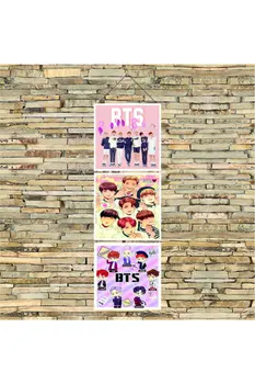 

Bts K Pop Bangtan Boys Visual Wooden Poster Picture Art Wall Mdf Decoration Home Gifts Hot Sale Vintage South Korean
