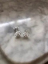 XIYANIKE-pendientes de plata de primera ley para mujer, aretes pequeños, plata esterlina 925, hipoalergénico, Estilo Vintage, Simple, con forma de O
