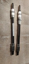 Extensión de eje Flexible hexagonal, taladro de impacto, puntas de destornillador de trinquete, varilla de extensión, barra de extensión