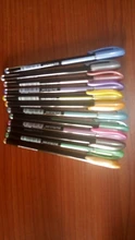 12 unids/set juego de bolígrafos de Gel de brillo bolígrafos para la escuela Oficina libro para colorear para adultos revistas dibujo garabatos arte marcadores de pluma de promoción