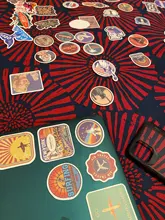 Pegatina de paisaje de ciudad para monopatín, funda para teléfono móvil, equipaje, impermeable, pegatina de graffiti, juguete al por mayor, 10/30/50 Uds.