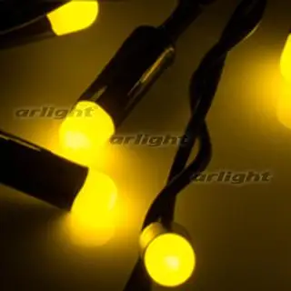 019845 Гирлянда ARL-BULLET-5000-50LED Yellow(220V, 5W) [Закрытый] Коробка-1 шт. ARLIGHT-Светодиодный декор / Декоративны^66