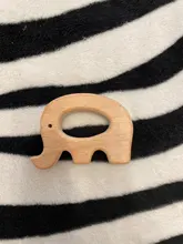 Chupete de madera con forma de Animal para bebé, colgante sin BPA, de haya, Koala, roedores, accesorios de gimnasio para bebé, productos para niños, 1 unidad