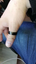 AsJerlya nuevo negro anillo de hombre 100% carburo de titanio de joyería de los hombres de la boda bandas clásico regalo de novio 8mm negro anillo de los hombres de las mujeres