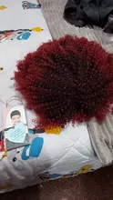 Pelucas Afro rizadas de pelo corto con flequillo para mujeres negras, cabello sintético africano sin pegamento, Cosplay, Lizzy de alta temperatura
