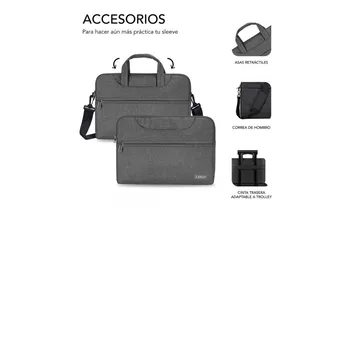 

Subblim Business Laptop Sleeve 15,6 "Gray